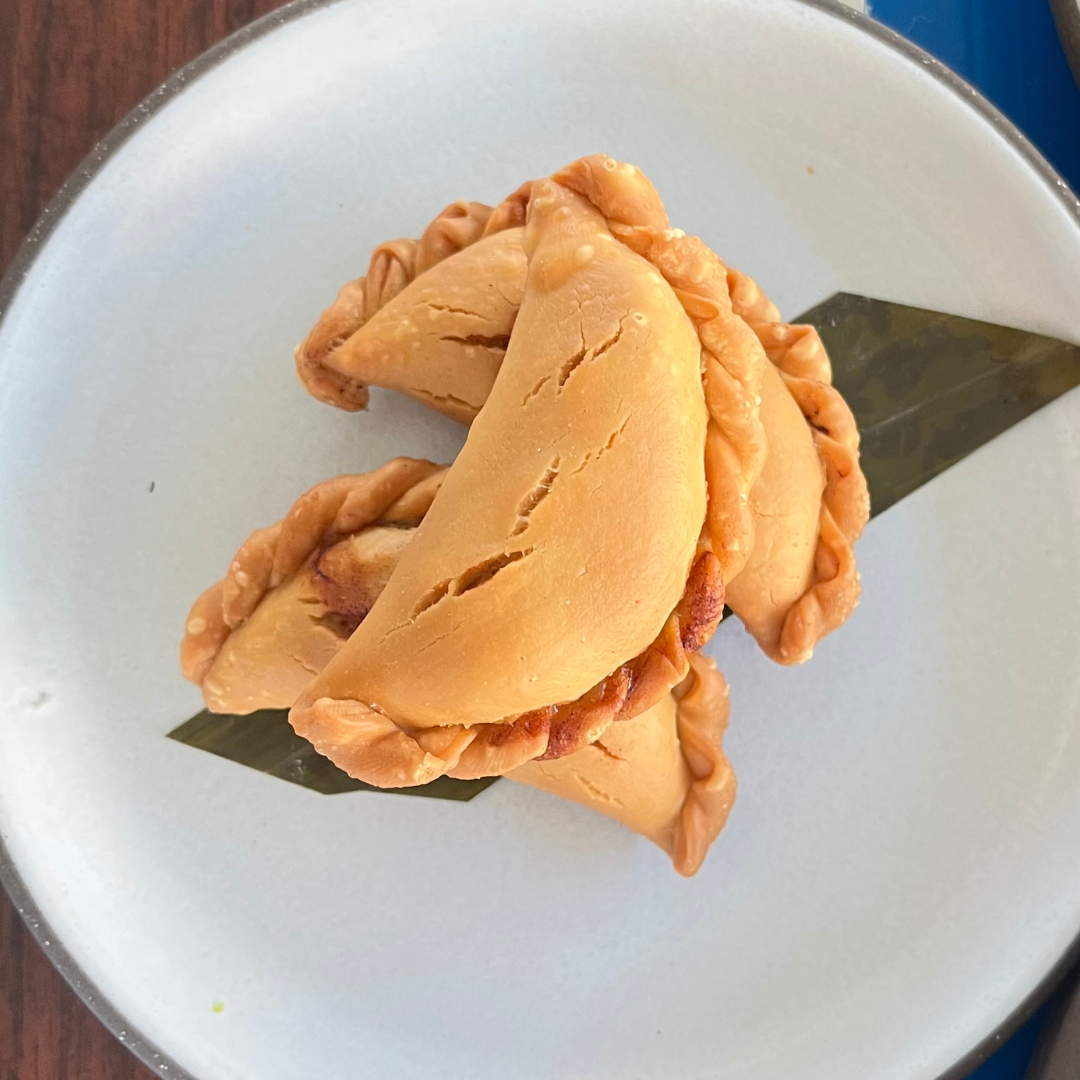 Mini beef Empanadas (3), Chimichurri sauce

